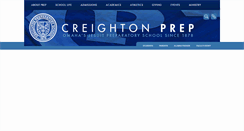 Desktop Screenshot of creightonprep.org